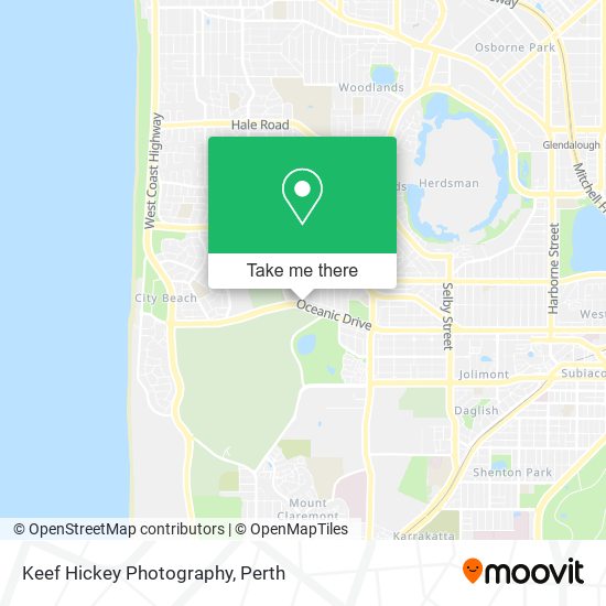 Keef Hickey Photography map