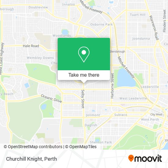 Churchill Knight map