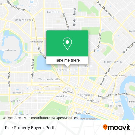 Rise Property Buyers map