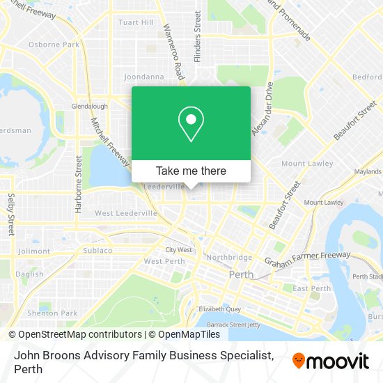 John Broons Advisory Family Business Specialist map
