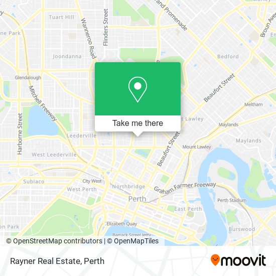 Rayner Real Estate map