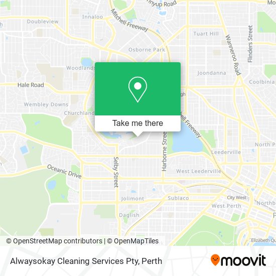Alwaysokay Cleaning Services Pty map