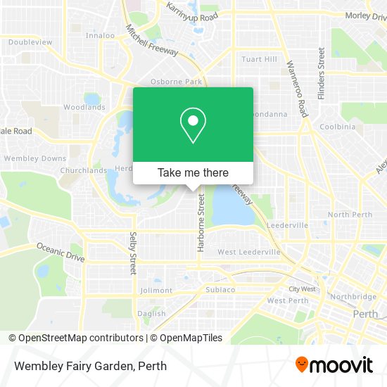 Wembley Fairy Garden map