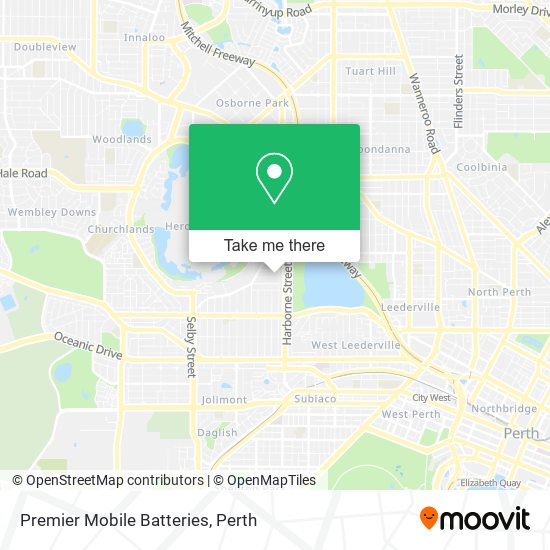 Premier Mobile Batteries map