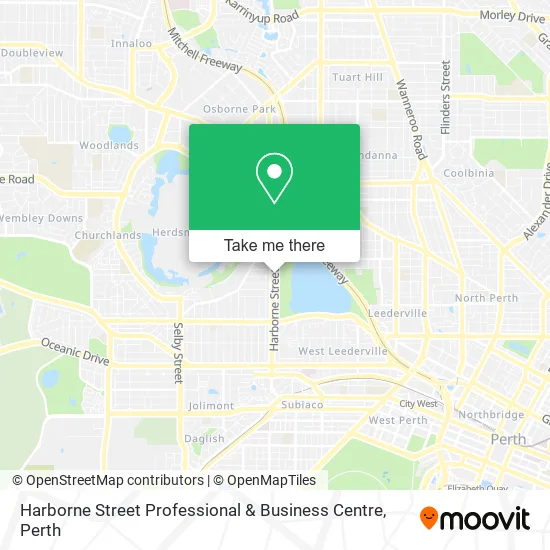 Harborne Street Professional & Business Centre map