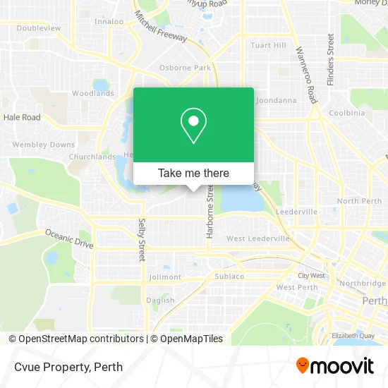 Mapa Cvue Property