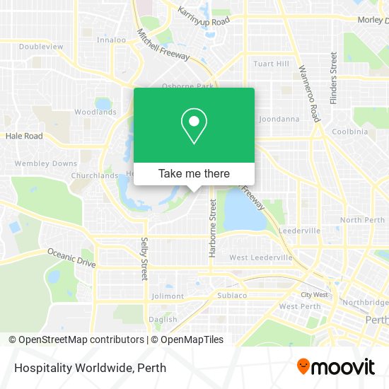 Hospitality Worldwide map