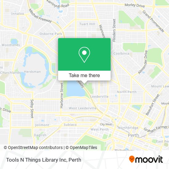 Tools N Things Library Inc map
