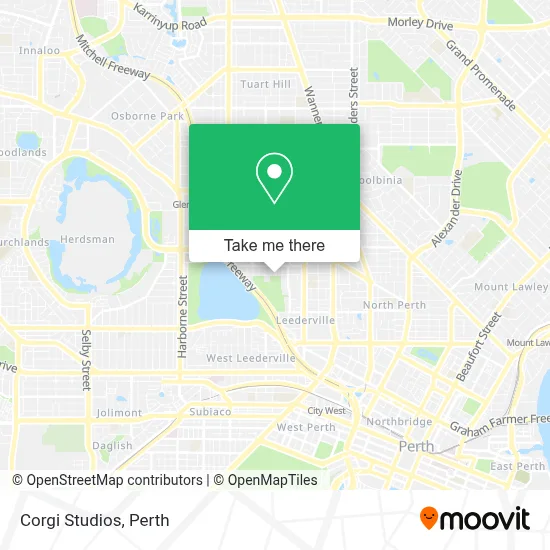 Mapa Corgi Studios