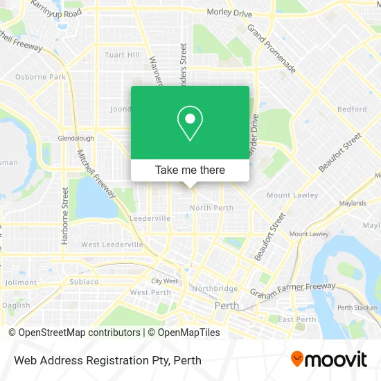 Mapa Web Address Registration Pty