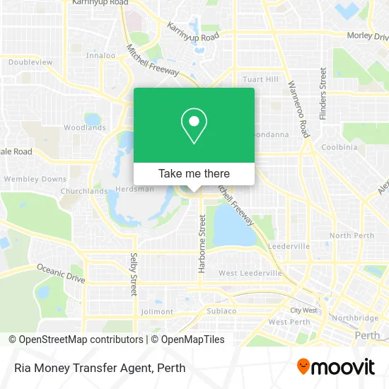 Mapa Ria Money Transfer Agent