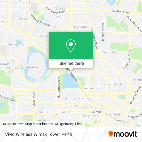 Vivid Wireless Wimax Tower map