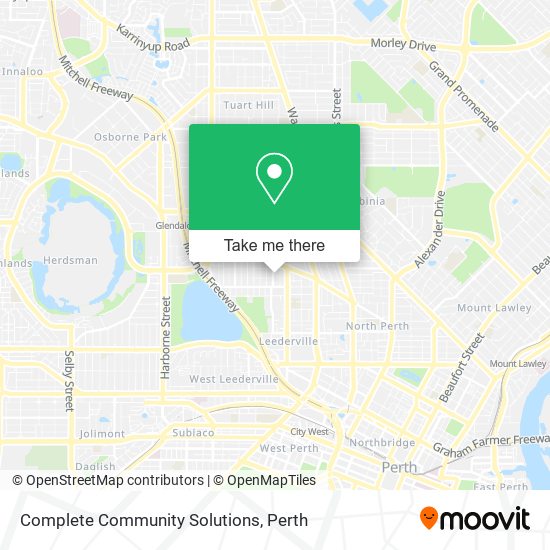 Complete Community Solutions map