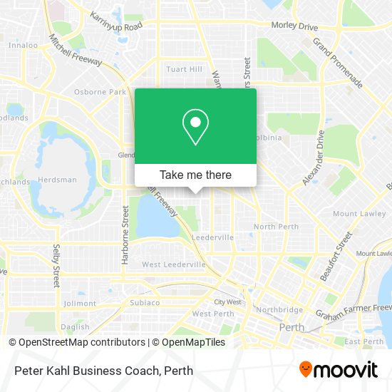 Peter Kahl Business Coach map