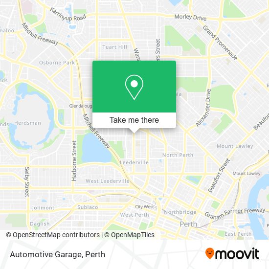 Automotive Garage map