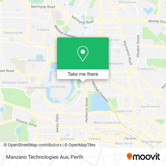 Manzano Technologies Aus map