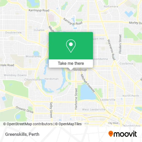 Greenskills map