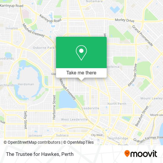 The Trustee for Hawkes map