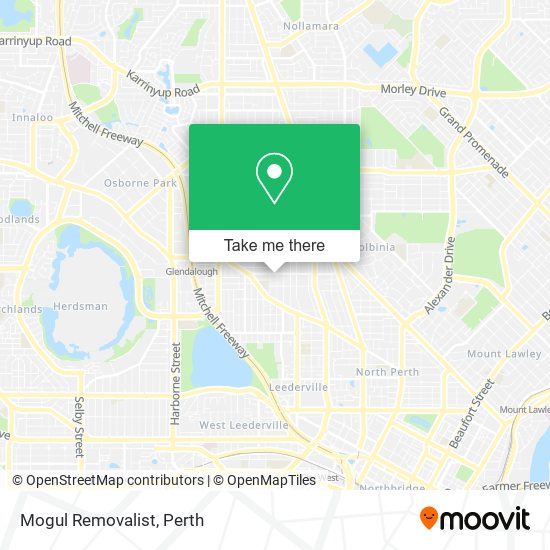 Mapa Mogul Removalist