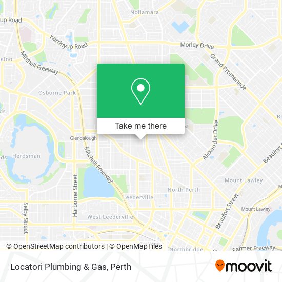 Mapa Locatori Plumbing & Gas