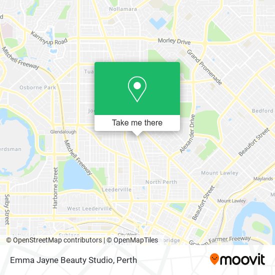 Emma Jayne Beauty Studio map