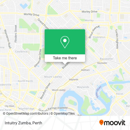 Intuitry Zumba map