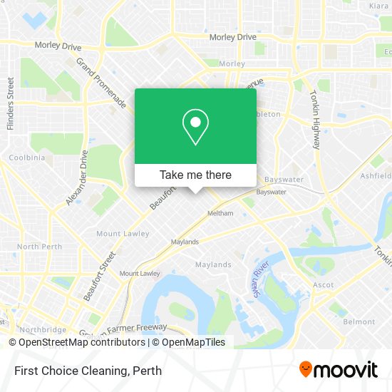 First Choice Cleaning map