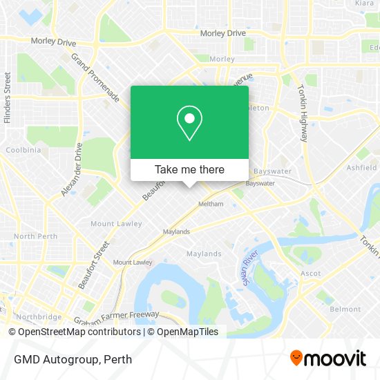 GMD Autogroup map