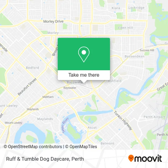Mapa Ruff & Tumble Dog Daycare
