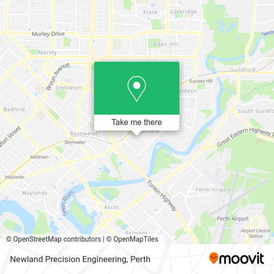 Mapa Newland Precision Engineering