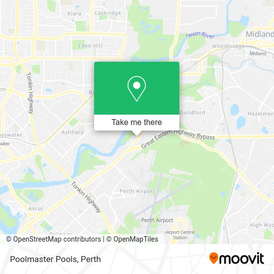 Mapa Poolmaster Pools