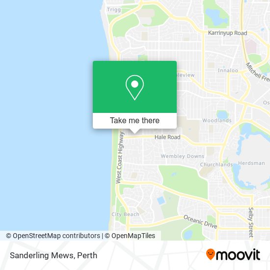 Sanderling Mews map