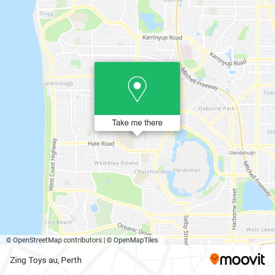 Zing Toys au map