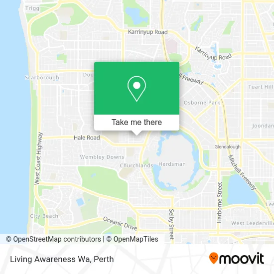 Mapa Living Awareness Wa