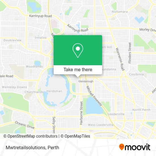 Mapa Mwtretailsolutions