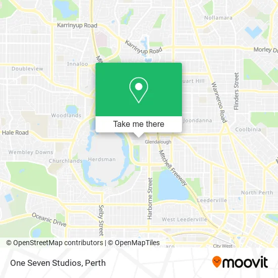 One Seven Studios map