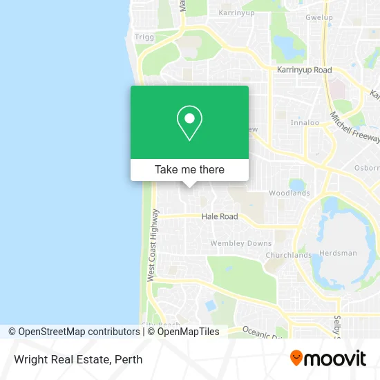 Mapa Wright Real Estate