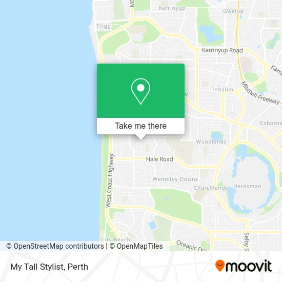 Mapa My Tall Stylist