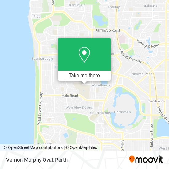 Vernon Murphy Oval map