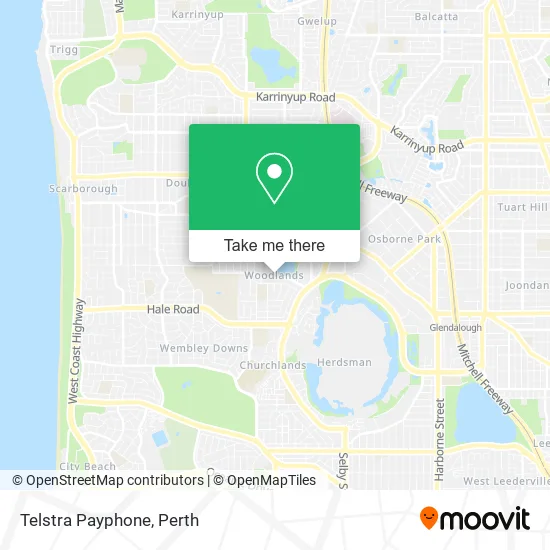 Telstra Payphone map