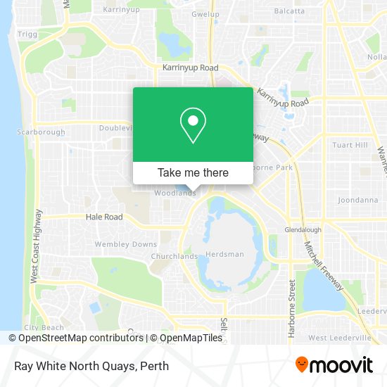 Ray White North Quays map