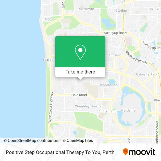 Mapa Positive Step Occupational Therapy To You