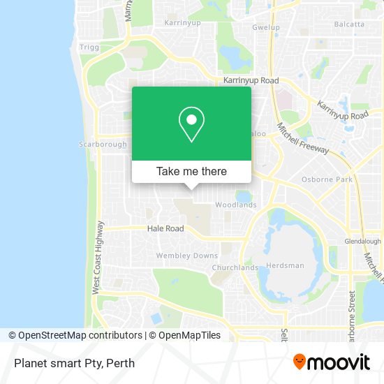 Planet smart Pty map