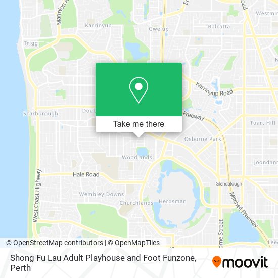 Shong Fu Lau Adult Playhouse and Foot Funzone map