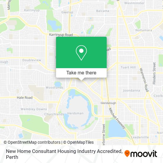 New Home Consultant Housing Industry Accredited map