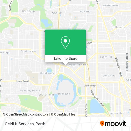 Geidi It Services map