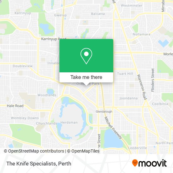 The Knife Specialists map