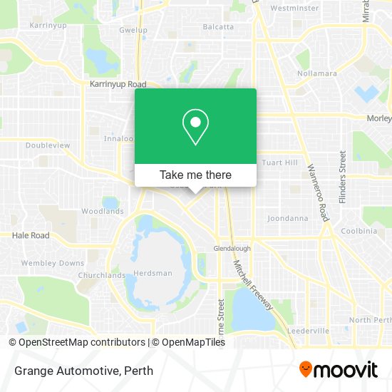 Grange Automotive map