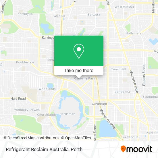 Refrigerant Reclaim Australia map