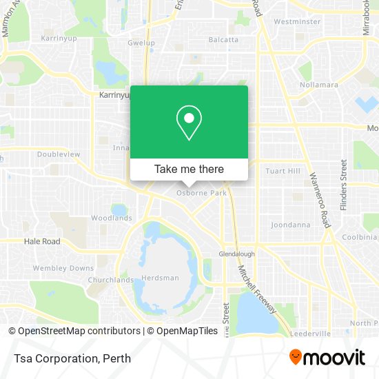 Tsa Corporation map